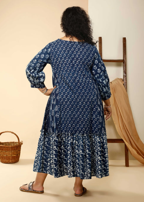 INDIGO DRESS